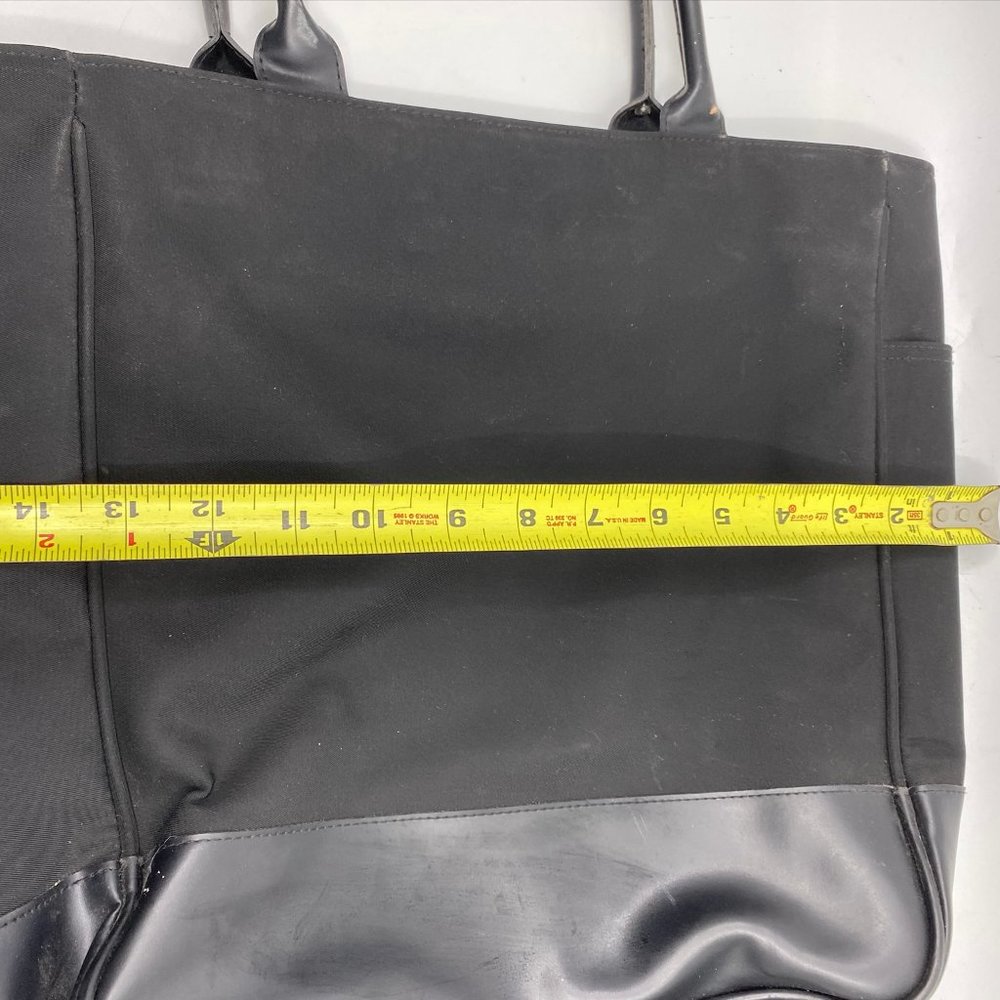 Calvin Klein Black Large Fabric Shoulder Bag - Picture 4 of 10